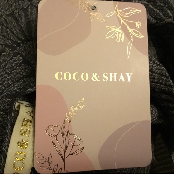 NWT! Coco & Shay Yours Truly Tank Color Gray Multiple Plus Sizes - Picture 10 of 11